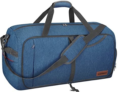 sac pliable de Weekender de molleton du voyage 65l pour la larme imperméable de femmes des hommes résistante