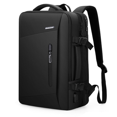 Sac léger d'ordinateur portable d'USB 17inch d'hommes de sac à dos d'ordinateur portable d'Oxford de polyester