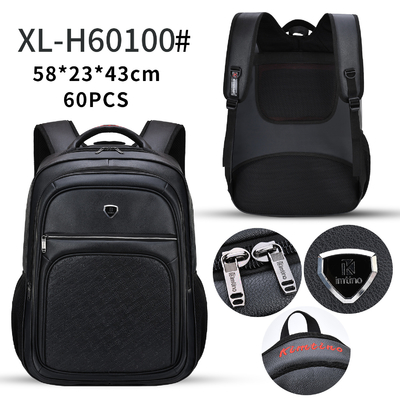 Sac à dos intelligent masculin de tenue professionnelle décontractée d'ordinateur portable 23 pouces d'imperméable