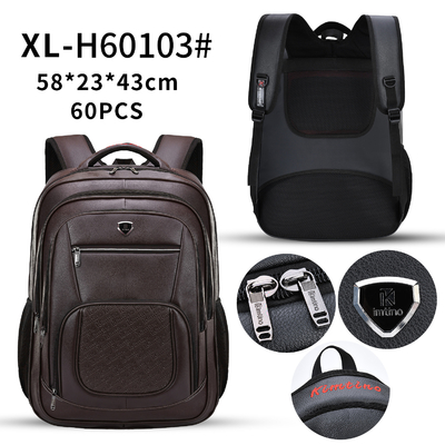 Sac à dos intelligent masculin de tenue professionnelle décontractée d'ordinateur portable 23 pouces d'imperméable