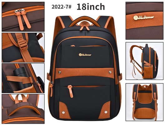 Ordinateur portable expansible de sac à dos de tenue professionnelle décontractée sac à dos en nylon de voyage de 18 pouces