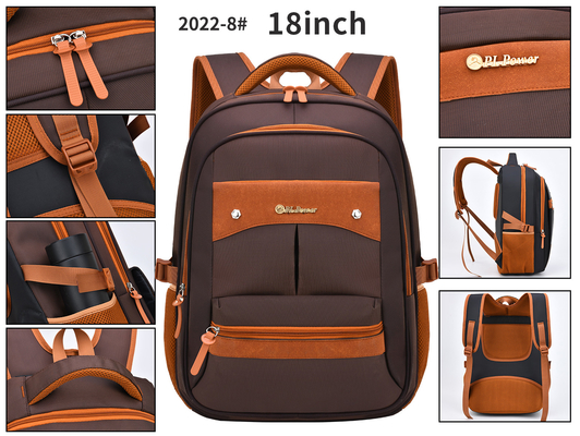 Ordinateur portable expansible de sac à dos de tenue professionnelle décontractée sac à dos en nylon de voyage de 18 pouces