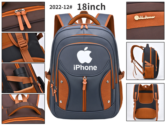 Ordinateur portable expansible de sac à dos de tenue professionnelle décontractée sac à dos en nylon de voyage de 18 pouces