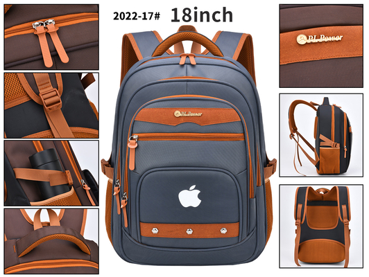 Étudiant imperméable School de sac à dos en nylon de tenue professionnelle décontractée sac à dos à ordinateur portable de 18 pouces