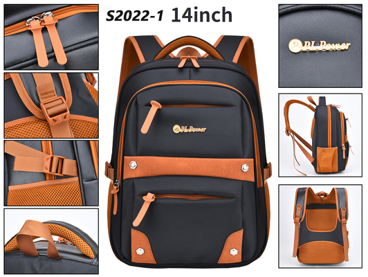 Le tenue professionnelle décontractée de certification de BSCI baladent le sac à dos en nylon 1000g d'ordinateur portable de 14 pouces