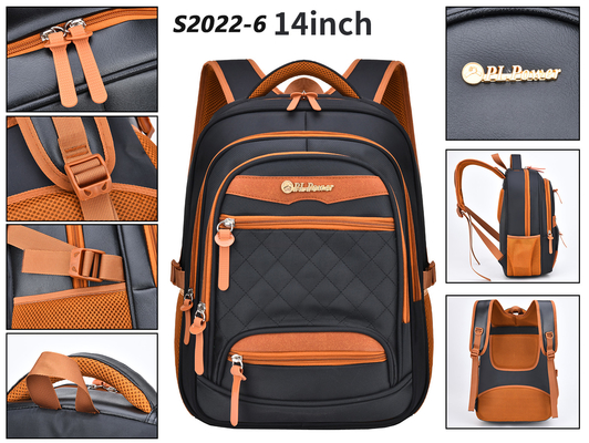 Le tenue professionnelle décontractée de certification de BSCI baladent le sac à dos en nylon 1000g d'ordinateur portable de 14 pouces