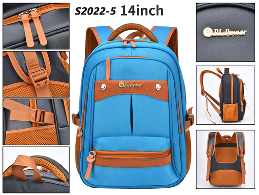 Le tenue professionnelle décontractée de certification de BSCI baladent le sac à dos en nylon 1000g d'ordinateur portable de 14 pouces