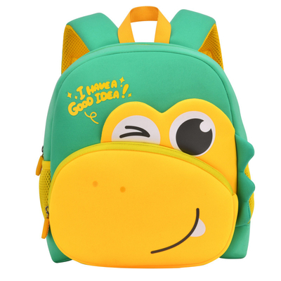 Les enfants de dinosaure d'ODM baladent le jardin d'enfants Mochila d'enfant en bas âge de la bande dessinée 3D pour des filles de garçons 2-5 ans