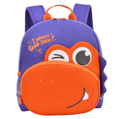 Les enfants de dinosaure d'ODM baladent le jardin d'enfants Mochila d'enfant en bas âge de la bande dessinée 3D pour des filles de garçons 2-5 ans