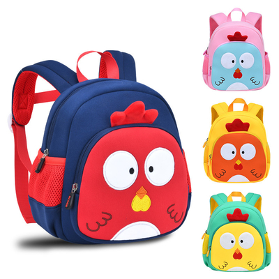 Les enfants mignons de dinosaure de bande dessinée met en sac le sac à dos préscolaire de jardin d'enfants d'enfants