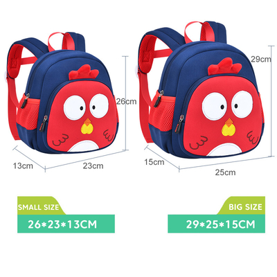 Les enfants mignons de dinosaure de bande dessinée met en sac le sac à dos préscolaire de jardin d'enfants d'enfants