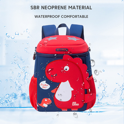 Sac à dos mignon de bande dessinée de Mochila de jardin d'enfants de dinosaure de l'enfant en bas âge 3D pour des filles de garçons