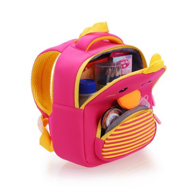 l'école d'enfants de 3D CuteWaterproof baladent des sacs d'école d'oiseau pour des garçons d'enfants