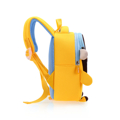 Sac à dos imperméable d'école d'enfants d'oiseau du néoprène 3D pour des garçons d'enfants