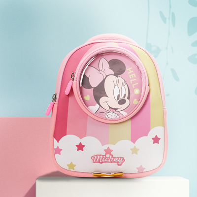 Mochila perdu des enfants de jardin d'enfants de Minnie Mickey Waterproof Kids Backpack Disney anti