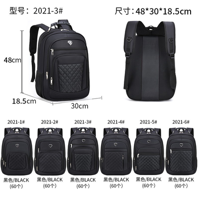 L'anti sac à dos d'ordinateur portable de vol de 18 pouces multifonctionnel imperméabilisent