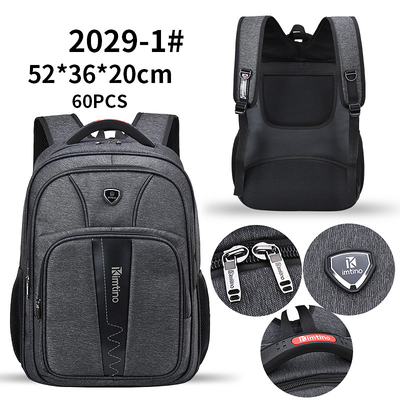 Le voyage en nylon de polyester masculin baladent les hommes de sac imperméables d'ordinateur portable de 20 pouces