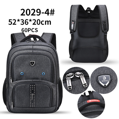 Le voyage en nylon de polyester masculin baladent les hommes de sac imperméables d'ordinateur portable de 20 pouces