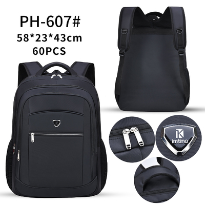 Le sac à dos multifonctionnel d'ordinateur portable de grande capacité imperméabilisent le sac à dos occasionnel du voyage de 23 hommes de pouce