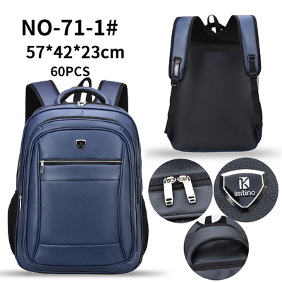 L'ordinateur portable des hommes de sac à dos à unité centrale garnissent en cuir le sac le sac à dos 1000g de 23 pouces