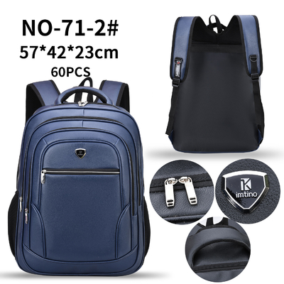 L'ordinateur portable des hommes de sac à dos à unité centrale garnissent en cuir le sac le sac à dos 1000g de 23 pouces