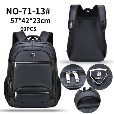 Sac d'ordinateur portable des affaires des hommes multifonctionnels masculins rétro de sac à dos en cuir de tenue professionnelle décontractée d'unité centrale