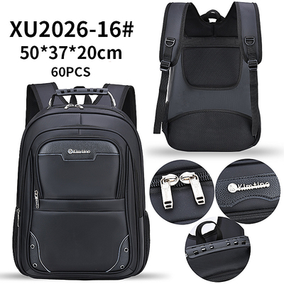 Sac occasionnel de voyage d'ordinateur de sac à dos d'ordinateur portable en nylon hommes-femmes de garçons
