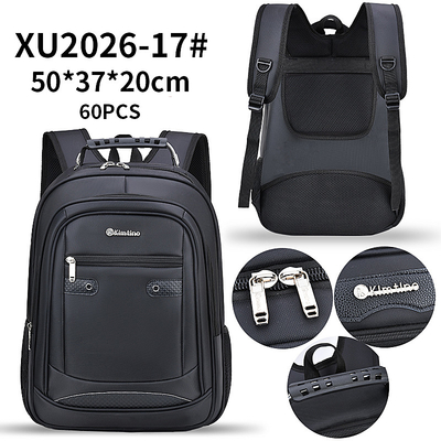 Sac occasionnel de voyage d'ordinateur de sac à dos d'ordinateur portable en nylon hommes-femmes de garçons