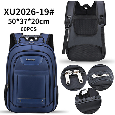 Sac occasionnel de voyage d'ordinateur de sac à dos d'ordinateur portable en nylon hommes-femmes de garçons