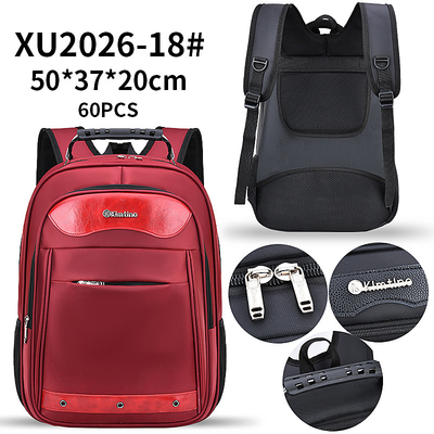 Sac occasionnel de voyage d'ordinateur de sac à dos d'ordinateur portable en nylon hommes-femmes de garçons