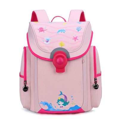Les poches multi imperméabilisent les sacs d'école de Backpack Cartoon Kids d'étudiant 1000g