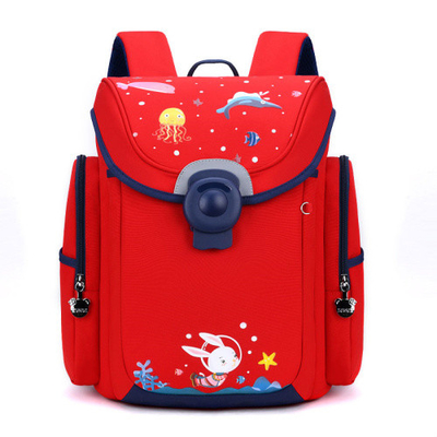 Les poches multi imperméabilisent les sacs d'école de Backpack Cartoon Kids d'étudiant 1000g