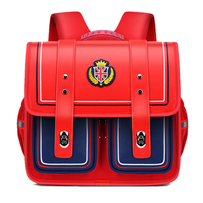 Sac à dos orthopédique de Satchel d'enfant d'école de FCS de Softback de sac d'école d'OEM