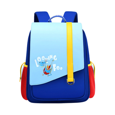 Cartable imperméable de grande capacité d'école d'enfant en bas âge respirable en cuir de sac à dos