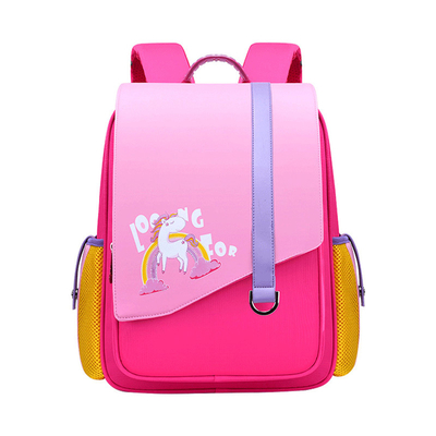 Cartable imperméable de grande capacité d'école d'enfant en bas âge respirable en cuir de sac à dos