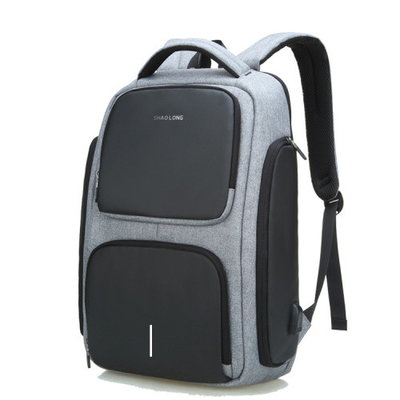 Sac à dos USB d'ordinateur portable d'affaires de grande capacité chargeant les sacs d'école résistants