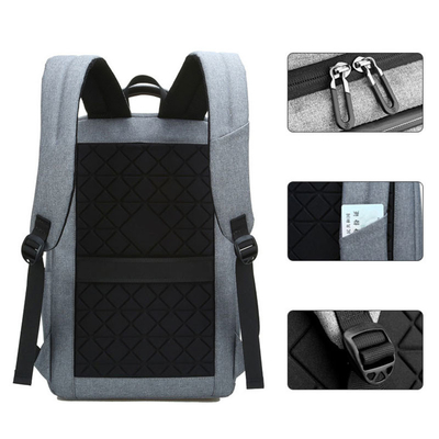 Le sac à dos multifonctionnel des femmes réfléchies de Mark Business Laptop Backpack Men