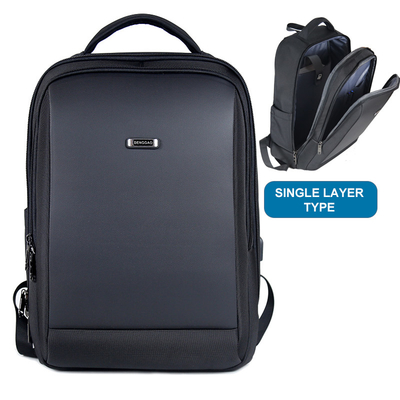 sac à dos imperméable extérieur à ordinateur portable d'hommes d'USB de sac à dos d'ordinateur portable des affaires 18inch