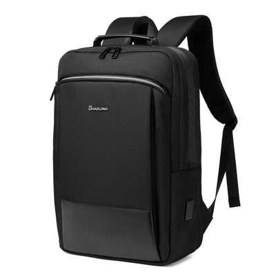 Sac à dos de tenue professionnelle décontractée du voyage des hommes de remplissage d'USB de sac à dos d'ordinateur portable d'affaires de FCS