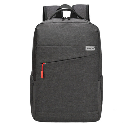 Sac à dos occasionnel de toile de cru multifonctionnel de 15,6 de pouce d'ordinateur portable de sac à dos femmes d'hommes