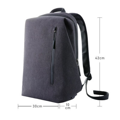 L'ordinateur portable d'affaires de fibre de polyester baladent le sac imperméable d'ordinateur portable de 15,6 pouces