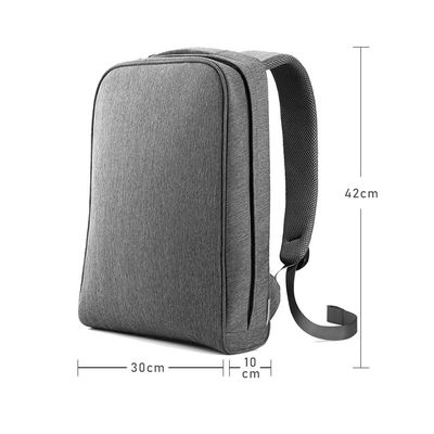L'ordinateur portable d'affaires de fibre de polyester baladent le sac imperméable d'ordinateur portable de 15,6 pouces