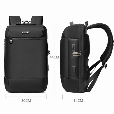 Anti voleur Business Laptop Backpack grande capacité 15.6inch en nylon