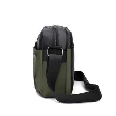 Les hommes épaulent la croix de voyage de Bag Multi Pockets de messager - sac à main causal de sac mortuaire