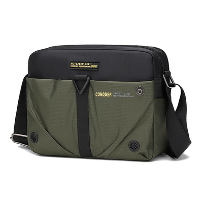 Les hommes épaulent la croix de voyage de Bag Multi Pockets de messager - sac à main causal de sac mortuaire