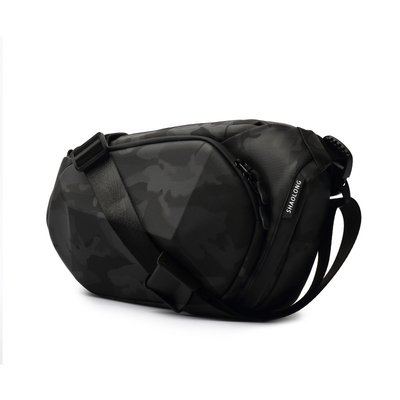 Croix imperméable de Fanny Pack Black Anti Theft de mode de coffre - sacs de bride d'Oxford de sac mortuaire