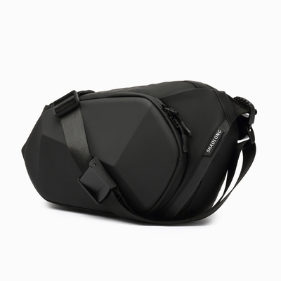 Croix imperméable de Fanny Pack Black Anti Theft de mode de coffre - sacs de bride d'Oxford de sac mortuaire