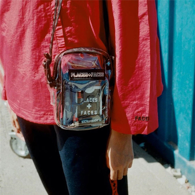 Les visages d'endroits façonnent à PVC d'espace libre d'ODM de Fanny Pack le sac latéral