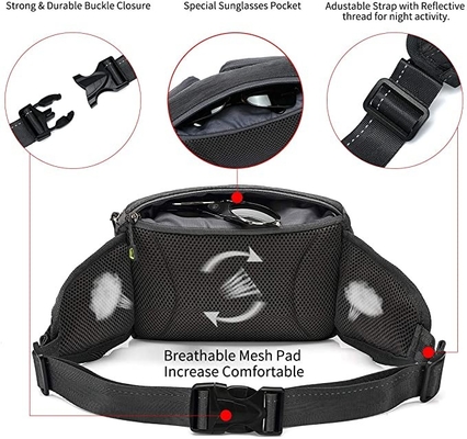 Sac de taille de Bum Dog Walking Bag Running pour augmenter le recyclage
