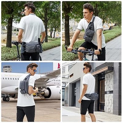 Sac de taille de Bum Dog Walking Bag Running pour augmenter le recyclage